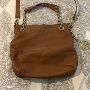 Michael Kors brown crossbody bag